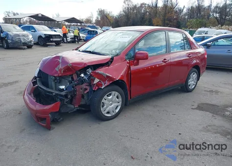2011 Nissan Versa 1.8S from USA, damaged, VIN 3N1BC1APXBL391801